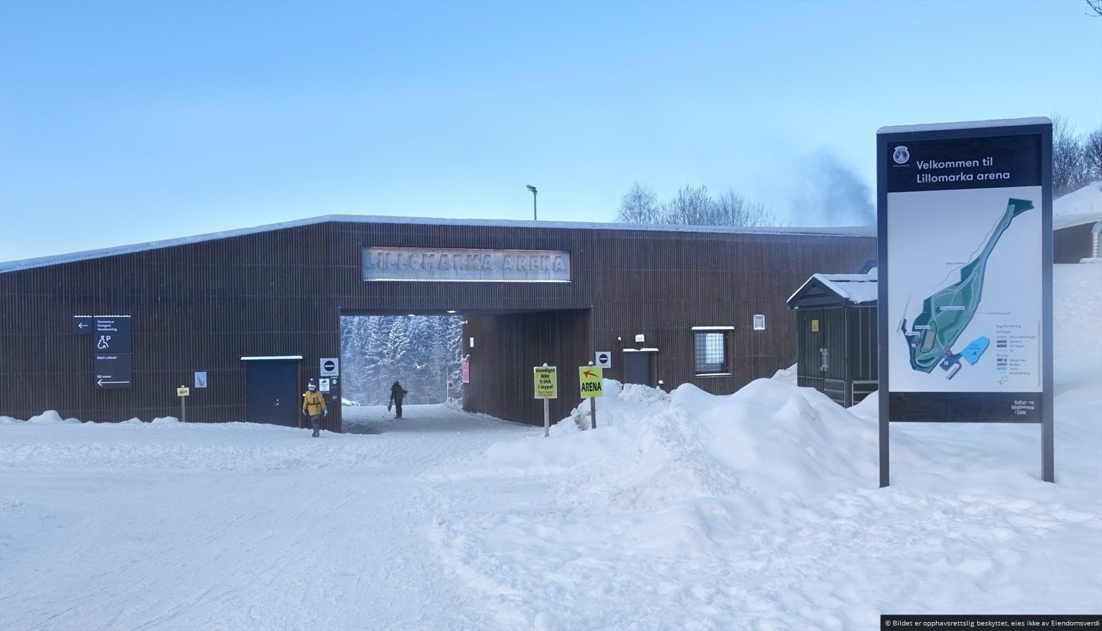 Lillomarka arena er den optimale plassen for den som vil stå på ski. Galleribilde