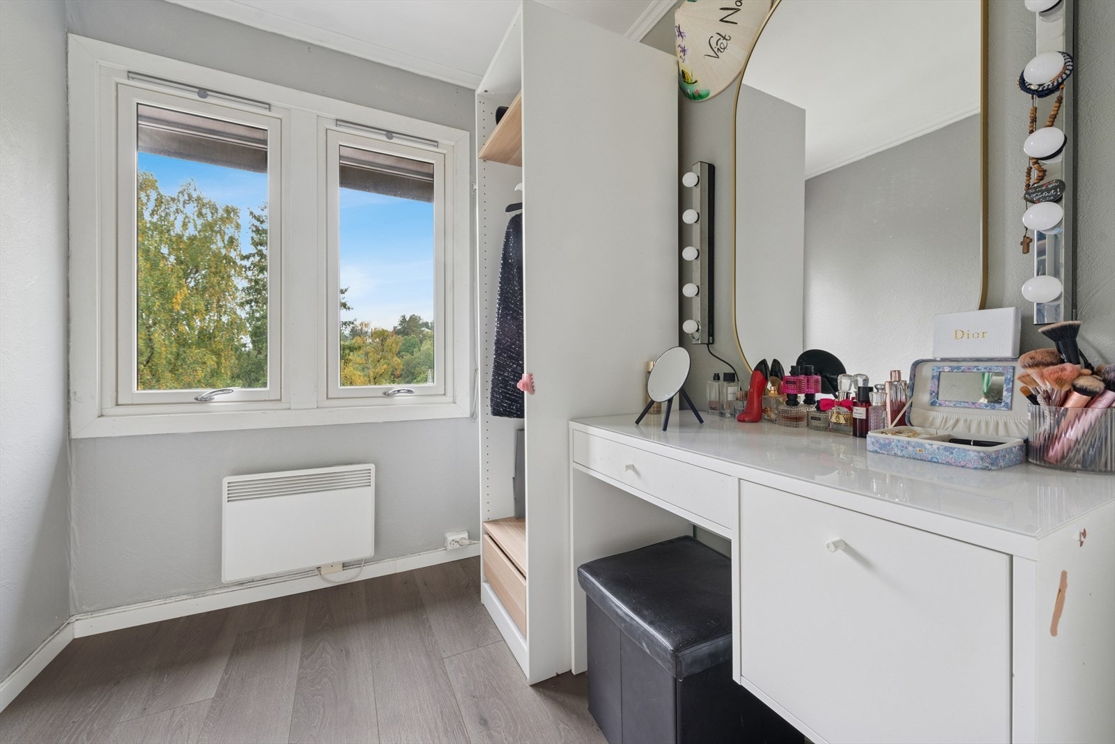 Dette var opprinnelig et soverom. Galleribilde