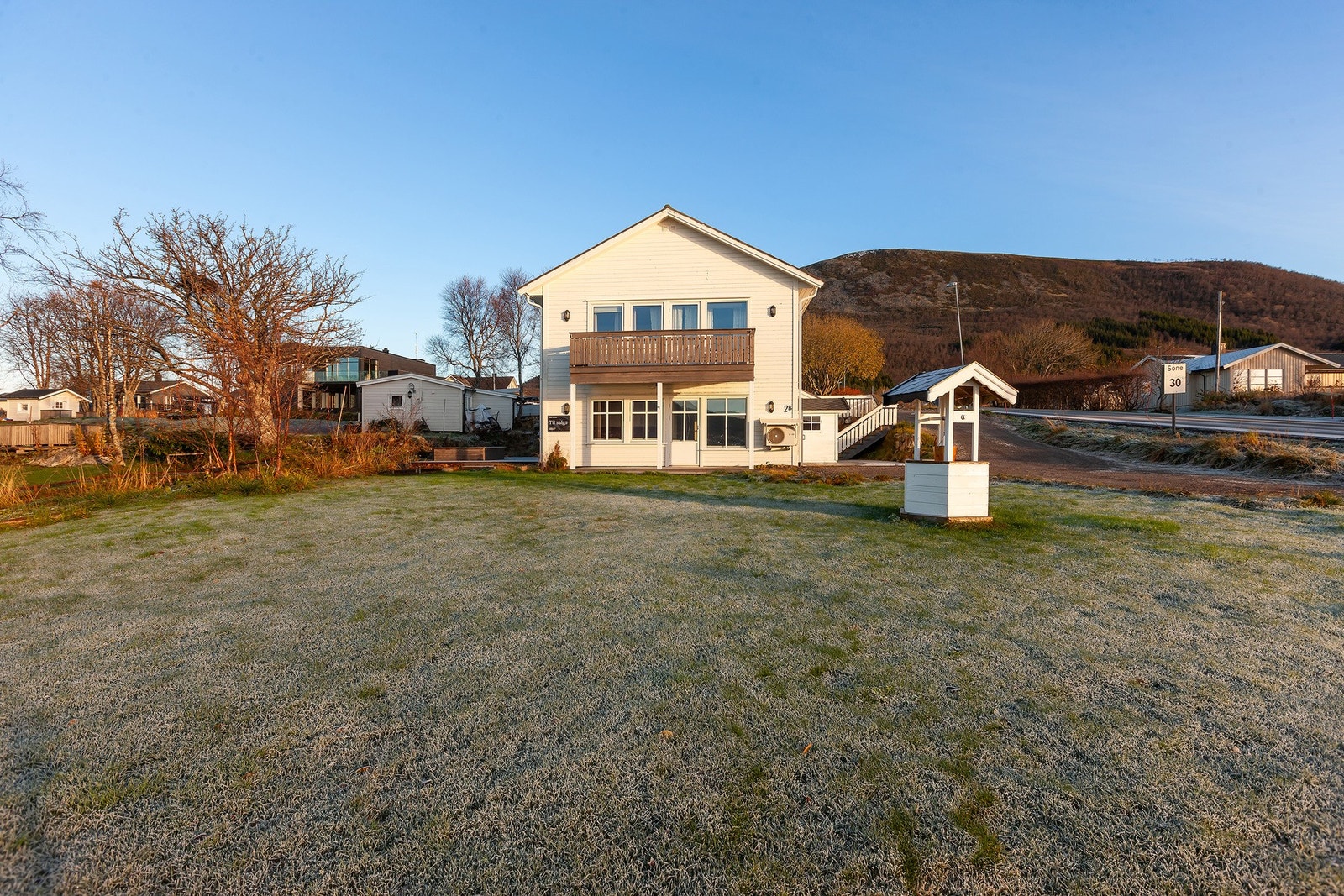 Pent opparbeidet uteområde. Galleribilde