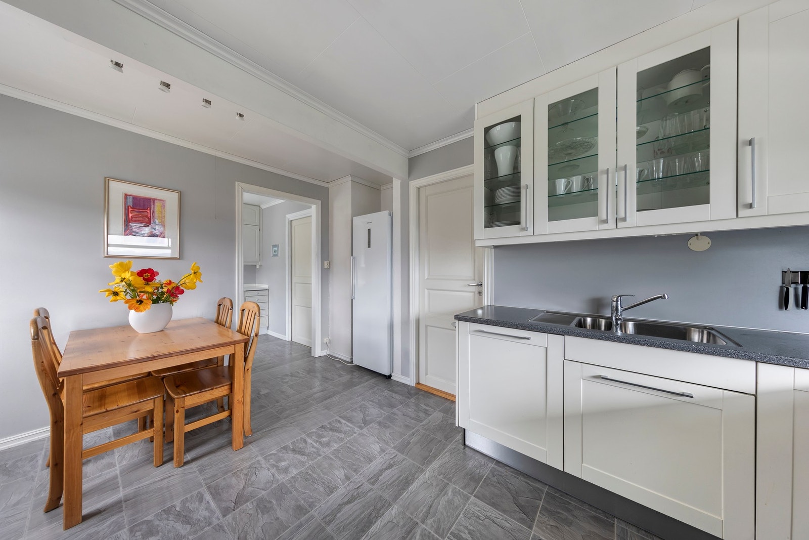 Laminat på gulvet Galleribilde