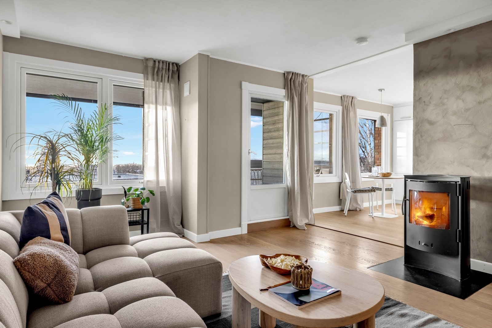 Vinduer ble skiftet i 2018 i regi av borettslaget. Galleribilde