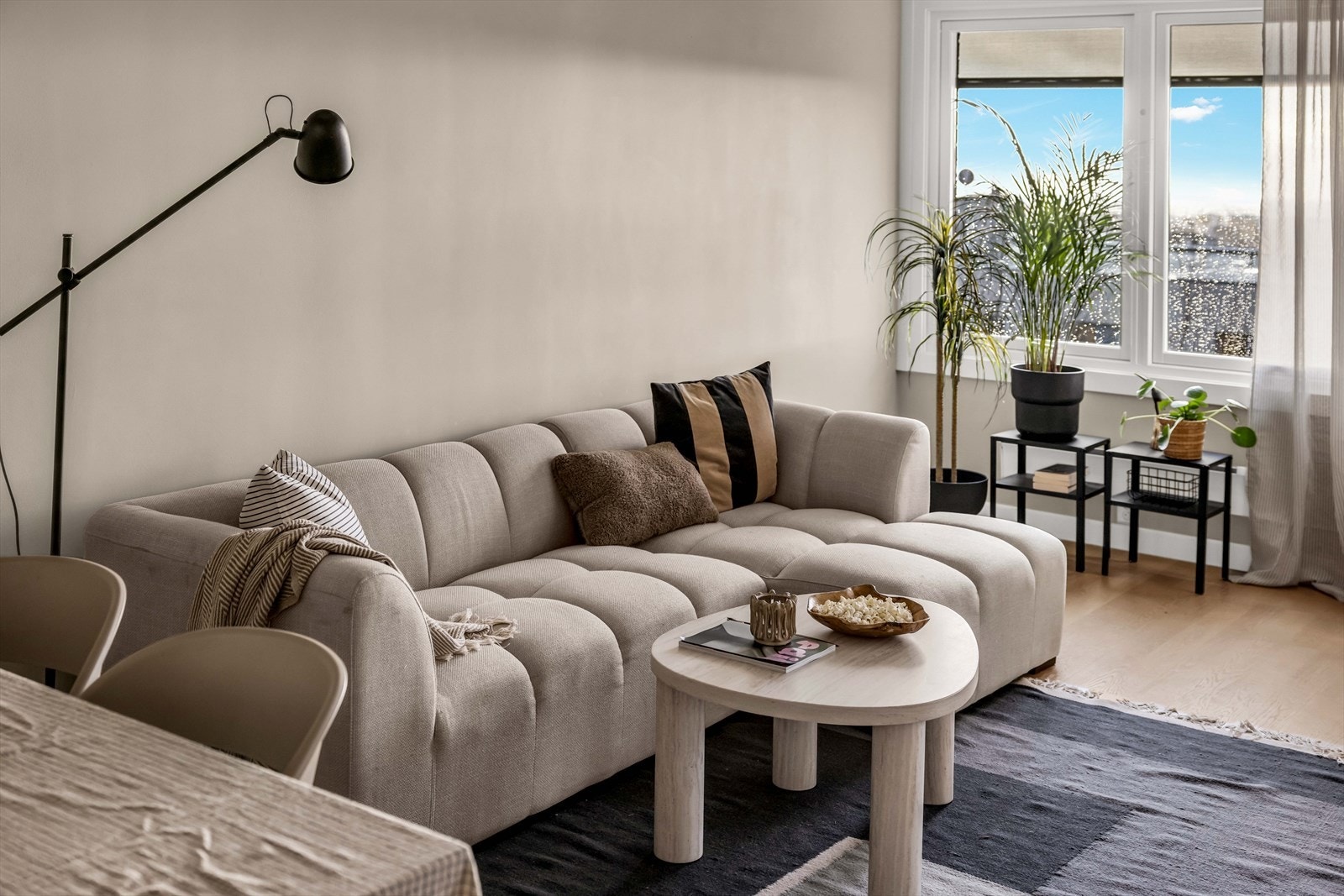 TV og fibernett er inkludert i felleskostnadene. Galleribilde