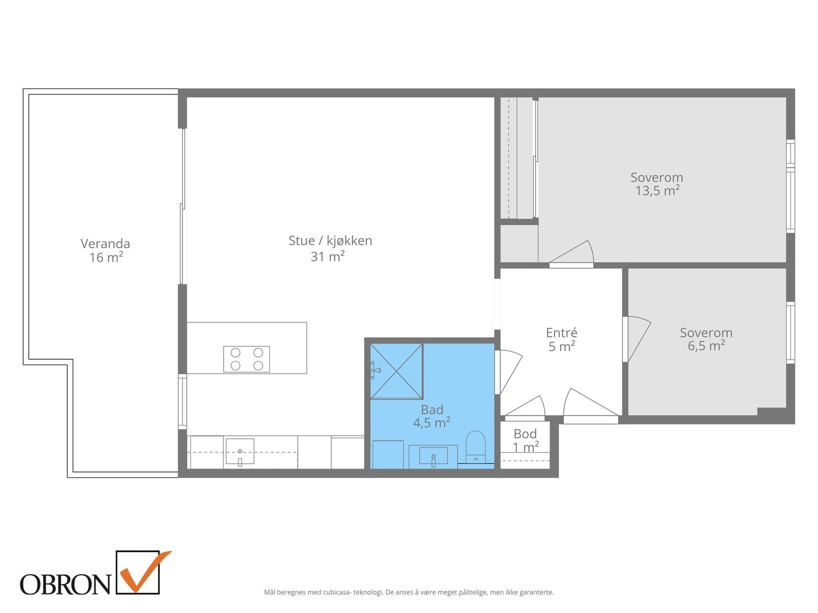 Planskisse. Galleribilde