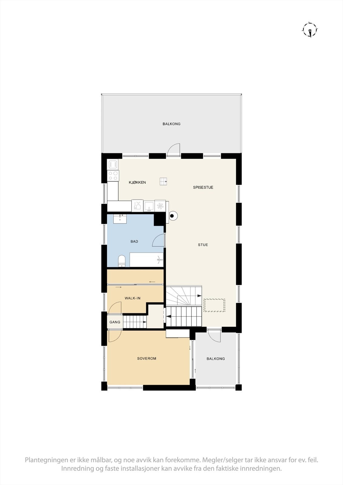 plantegning 2. etasje. Galleribilde