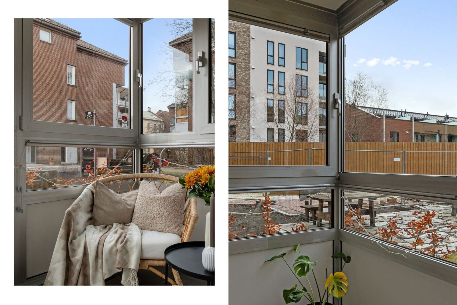 En balkong som kan benyttes året rundt - sommer som vinter! Galleribilde