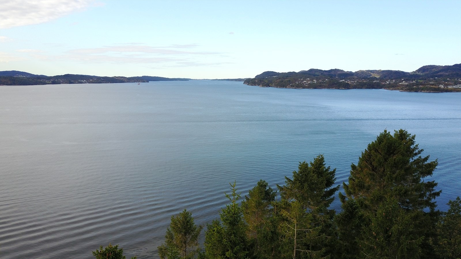 Nydelig utsikt over Byfjorden Galleribilde