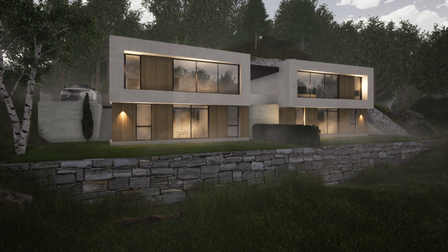 Illustrasjonsbilde 2-mannsbolig fra Urbanhus (avvik kan forekomme) Urbanhus ved Morten Klungland Galleribilde