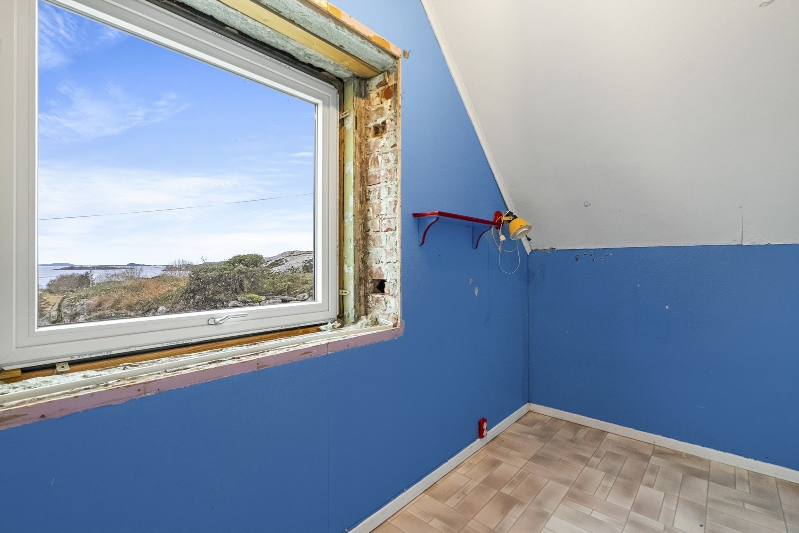 Soverom på loft Galleribilde