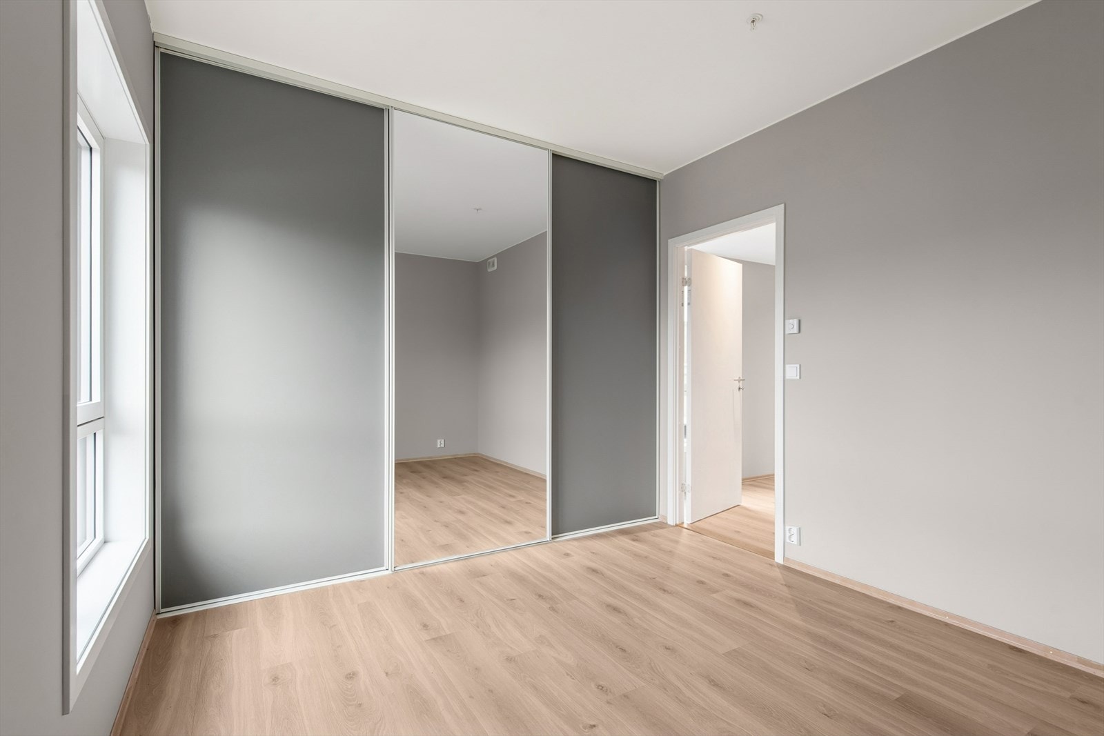 Det er to soverom i leiligheten. Galleribilde