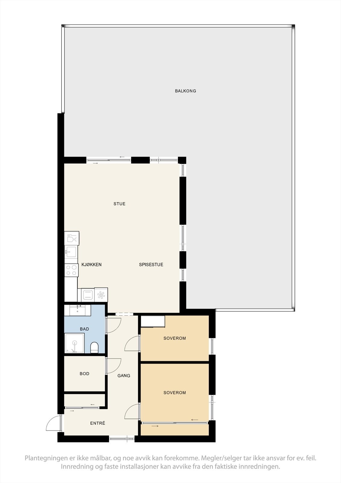 Plantegning. Galleribilde