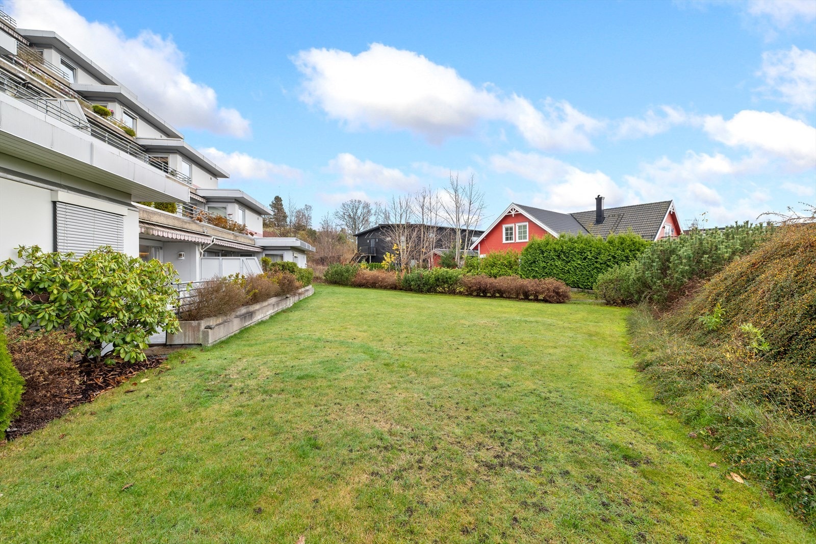 Fra terrassen er det direkte adgang til fellesområdene Galleribilde