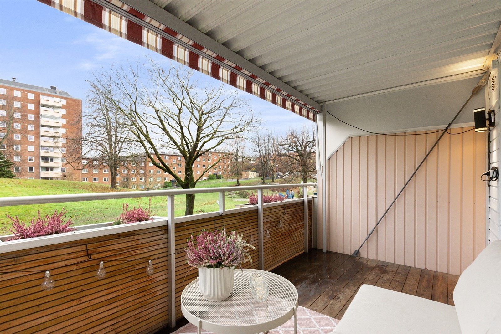 Det er lagt nye spiler langs rekkverket Galleribilde