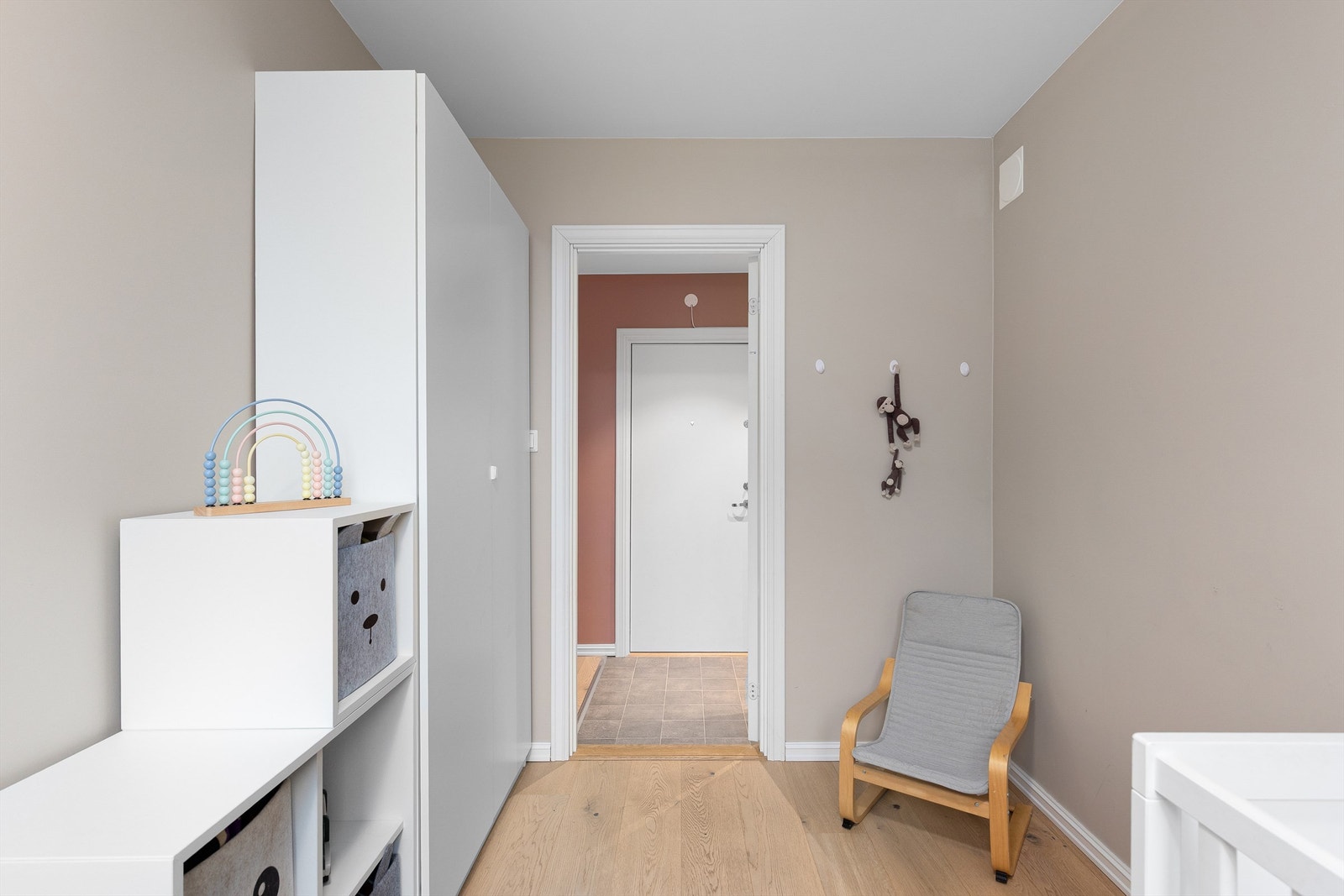 Begge soverommene vender ut mot rolige, bilfrie områder Galleribilde