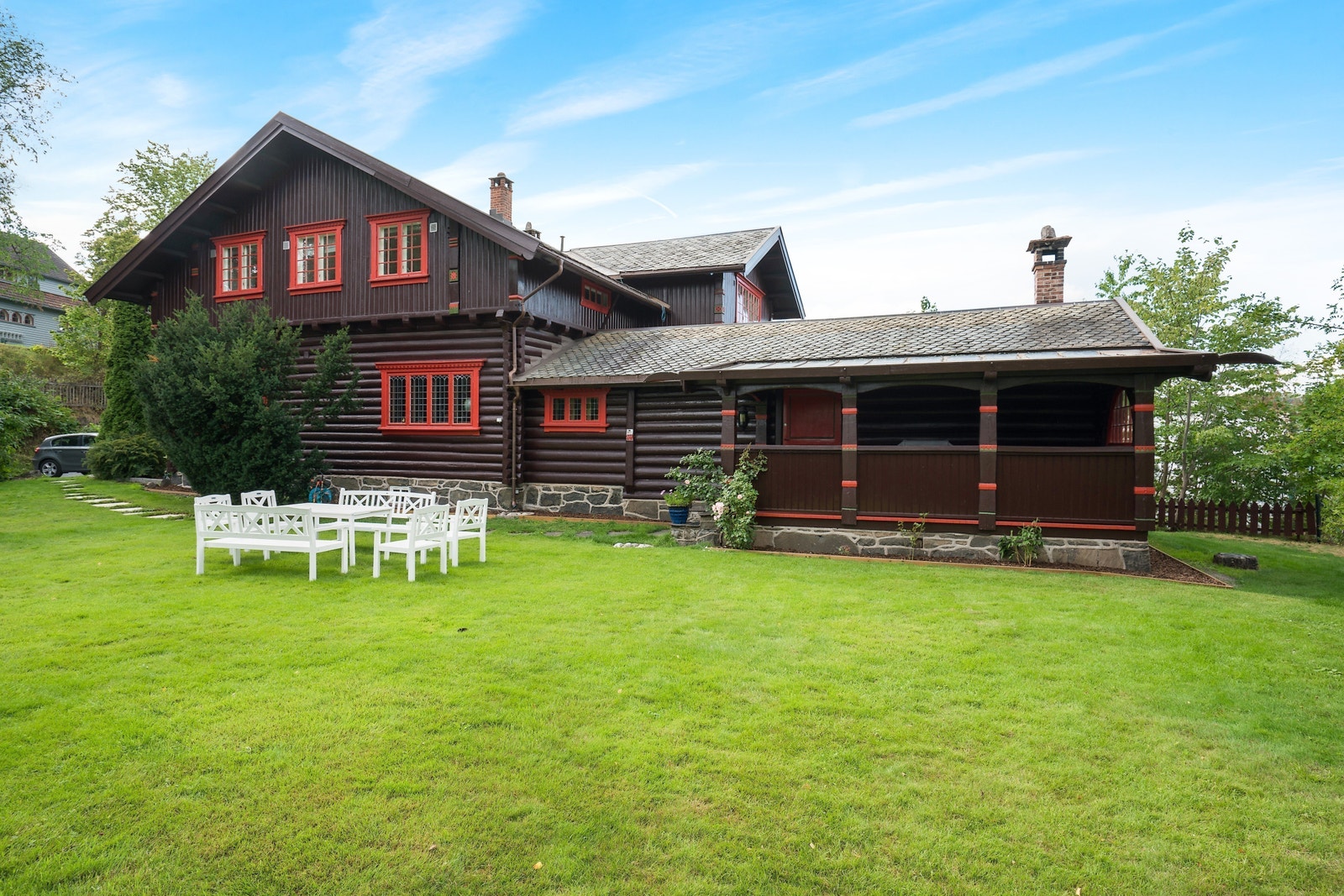 Tilgang til hage og grill for våre leietakere. Galleribilde