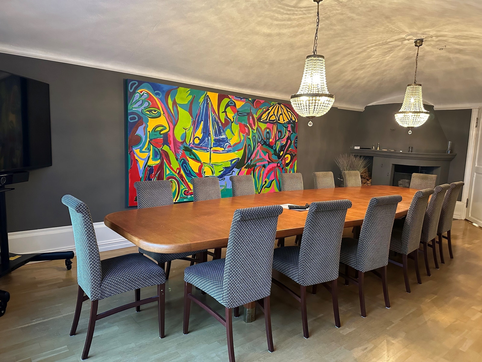 Vårt felles konferanserom med topp moderne AV utstyr. Galleribilde