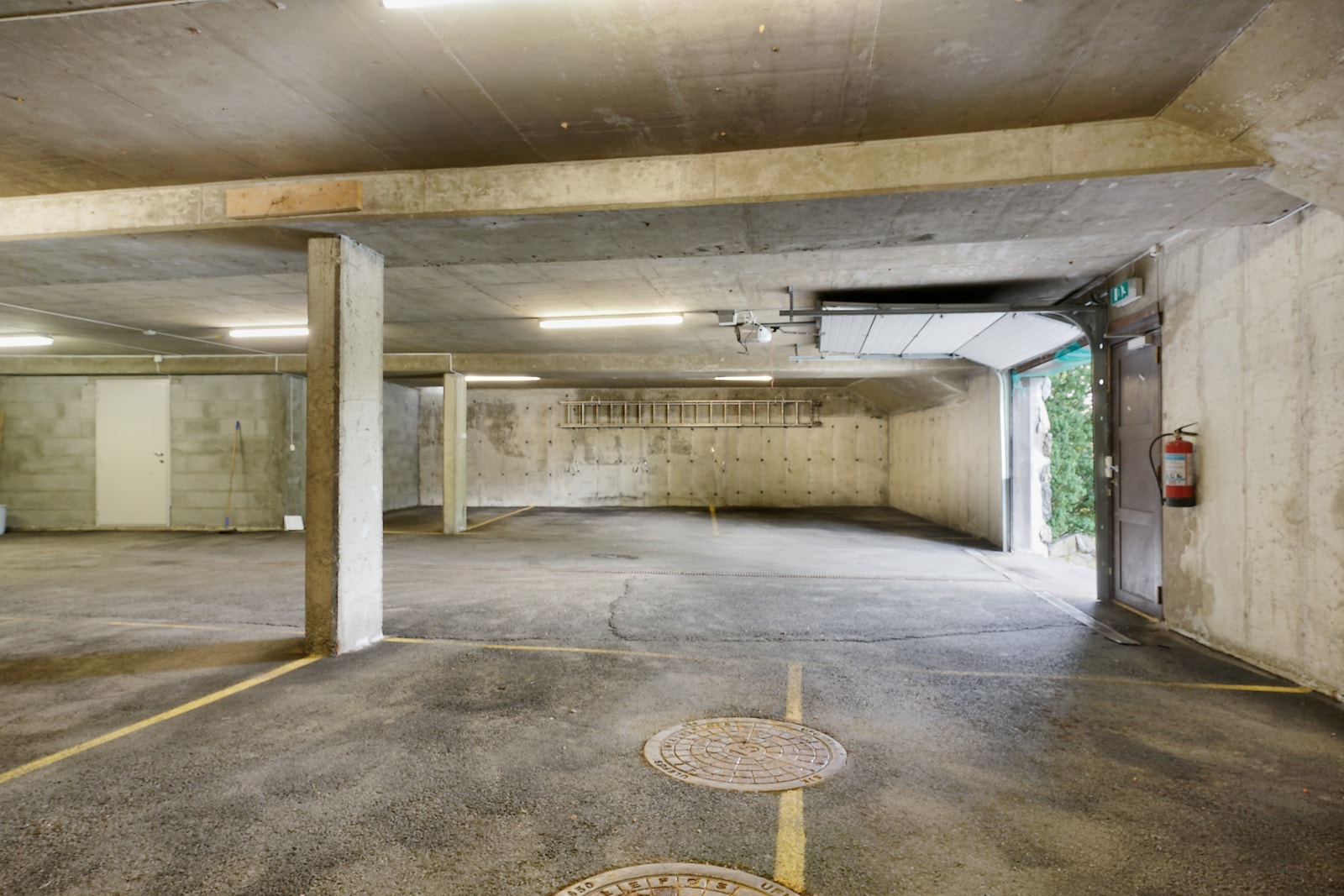 underjordisk garasjeanlegg Galleribilde