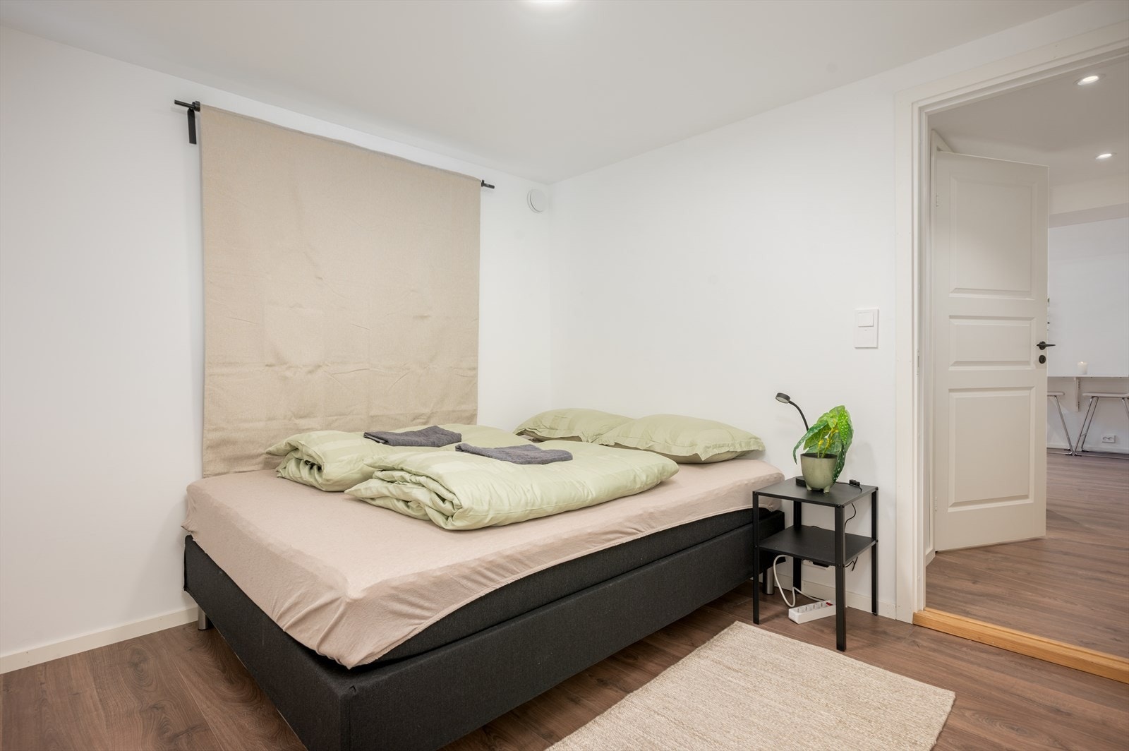 God plass til dobbeltseng ved ønske om det. Galleribilde