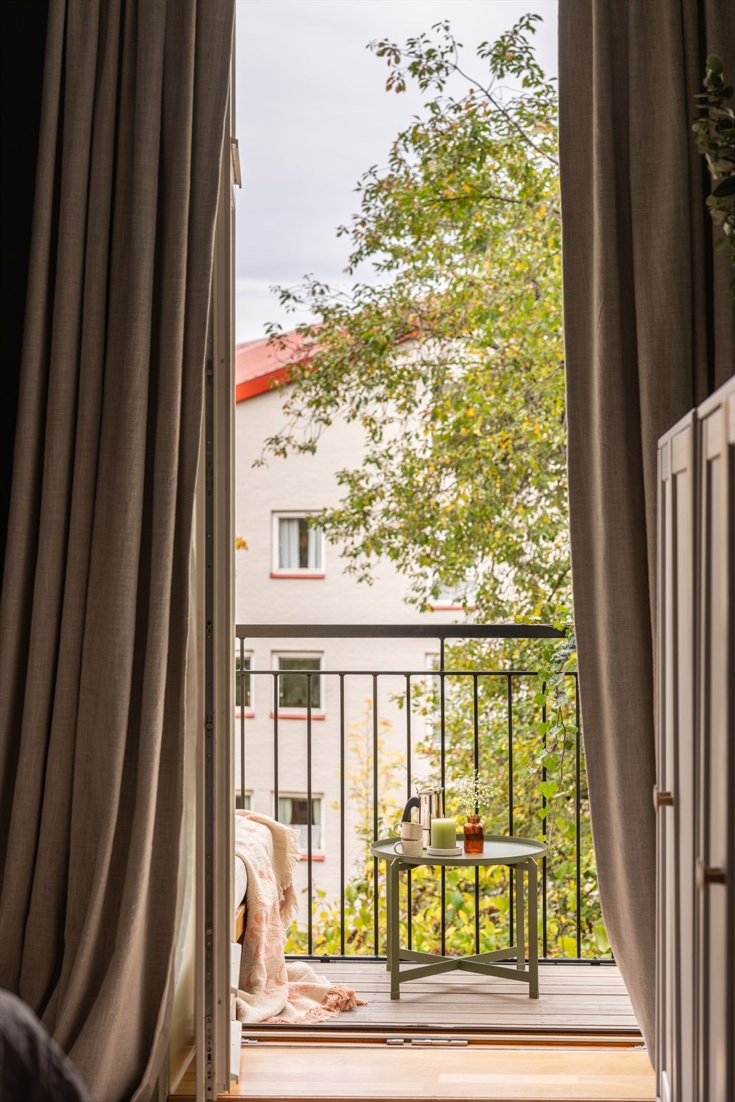 Balkongdøren er fra 2015 og har 3-lags isolerglass. Galleribilde