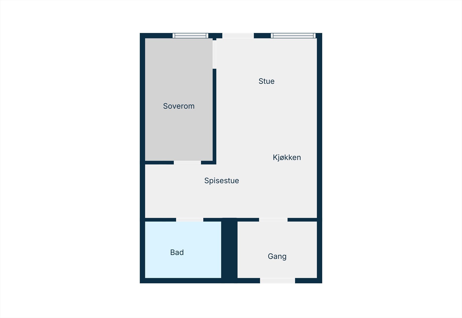 Plantegning. Galleribilde