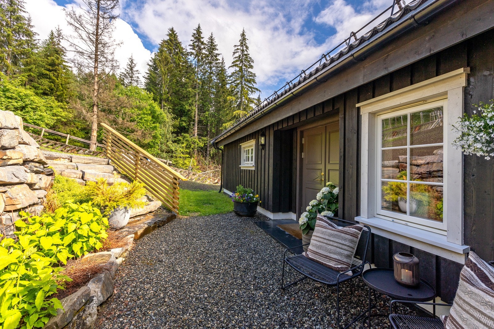 Singlet adkomstparti Galleribilde