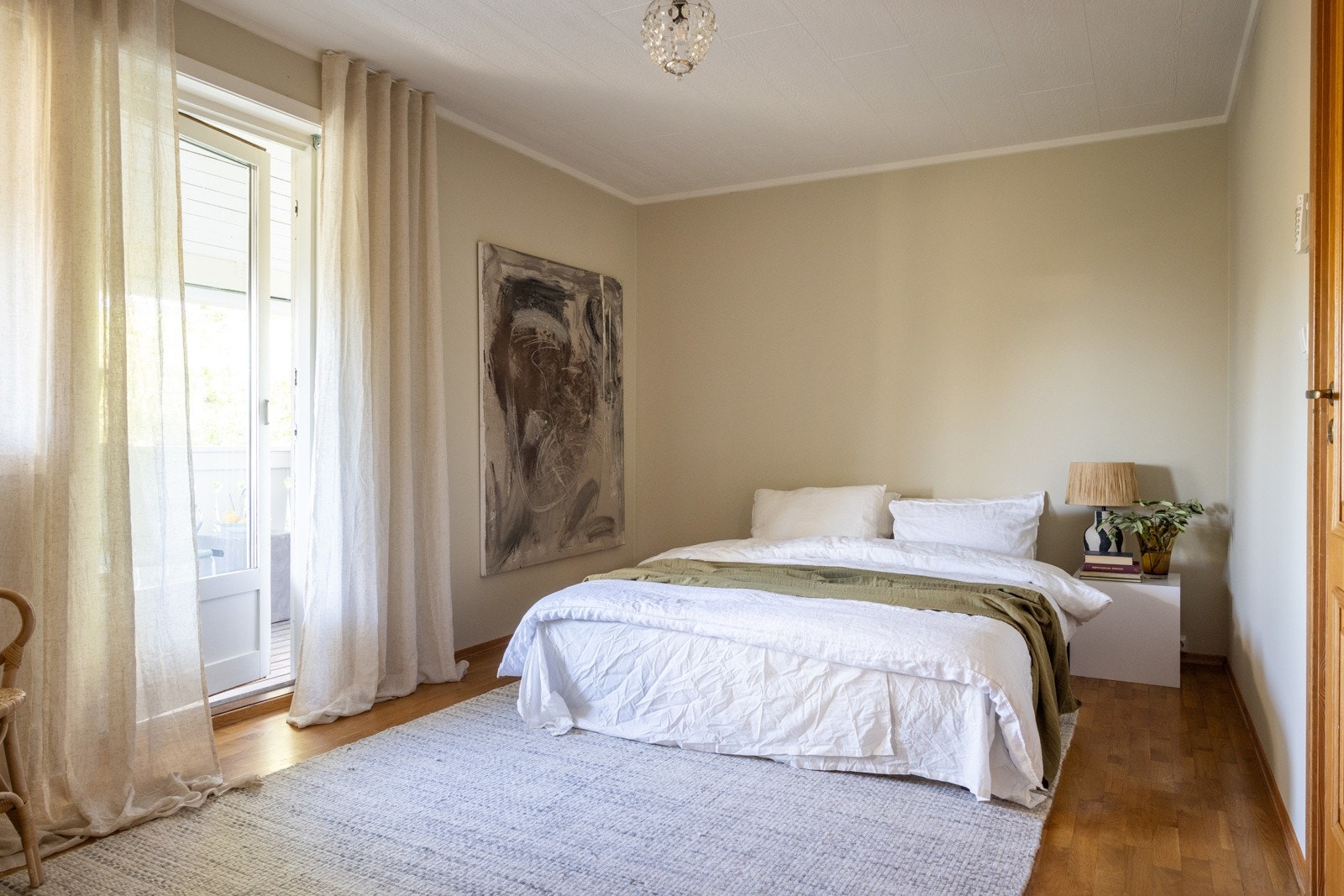 Etasjen byr på to innbydende soverom. Galleribilde