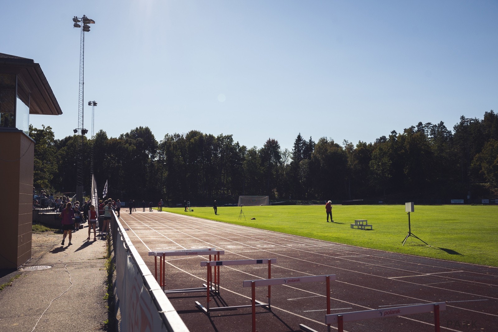 Berger idrettspark ca 3 km unna. Galleribilde