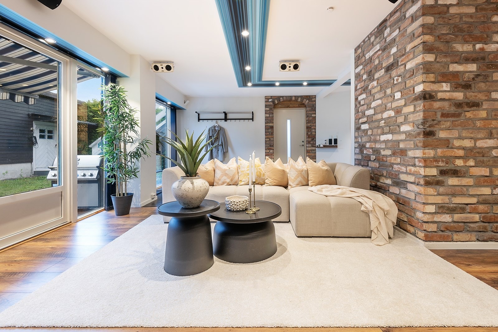 Koselig sofakrok. Galleribilde