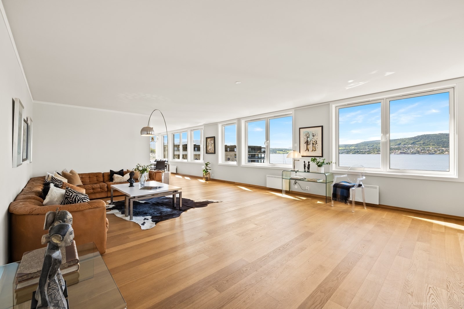 Det er 1-stavs parkett på gulv Galleribilde