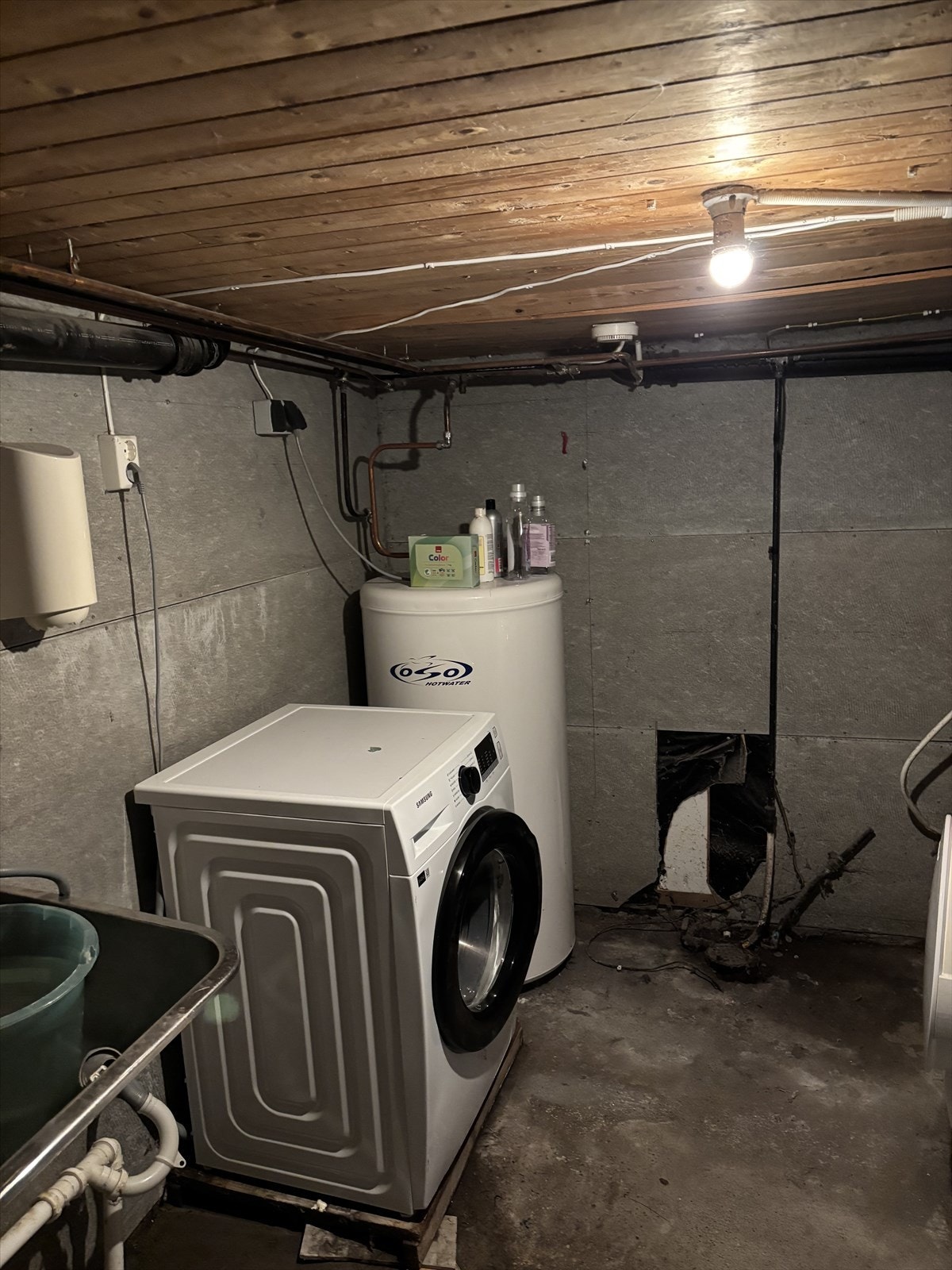 Vaskerom i kjeller Galleribilde