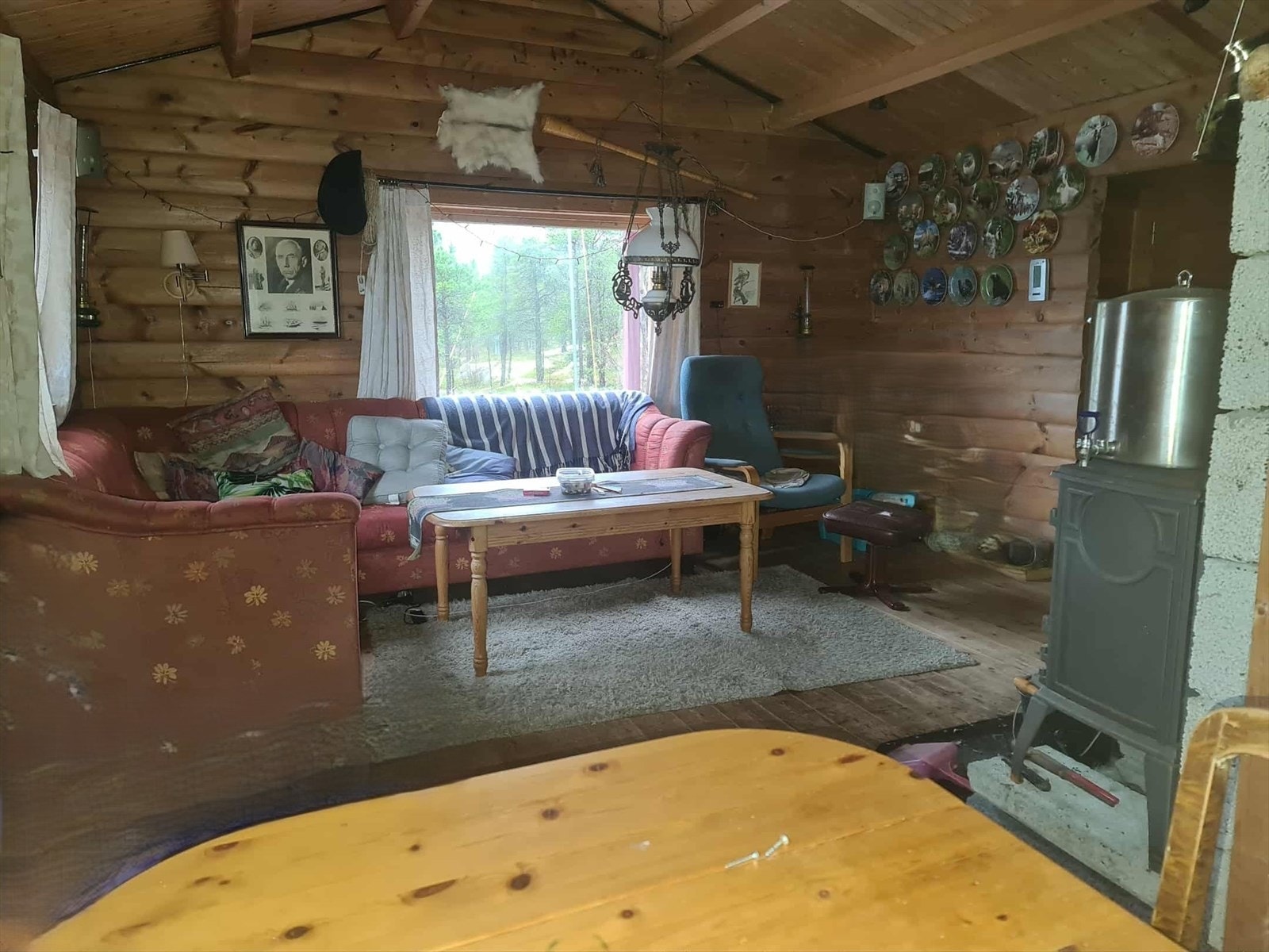 Del av stuen Galleribilde