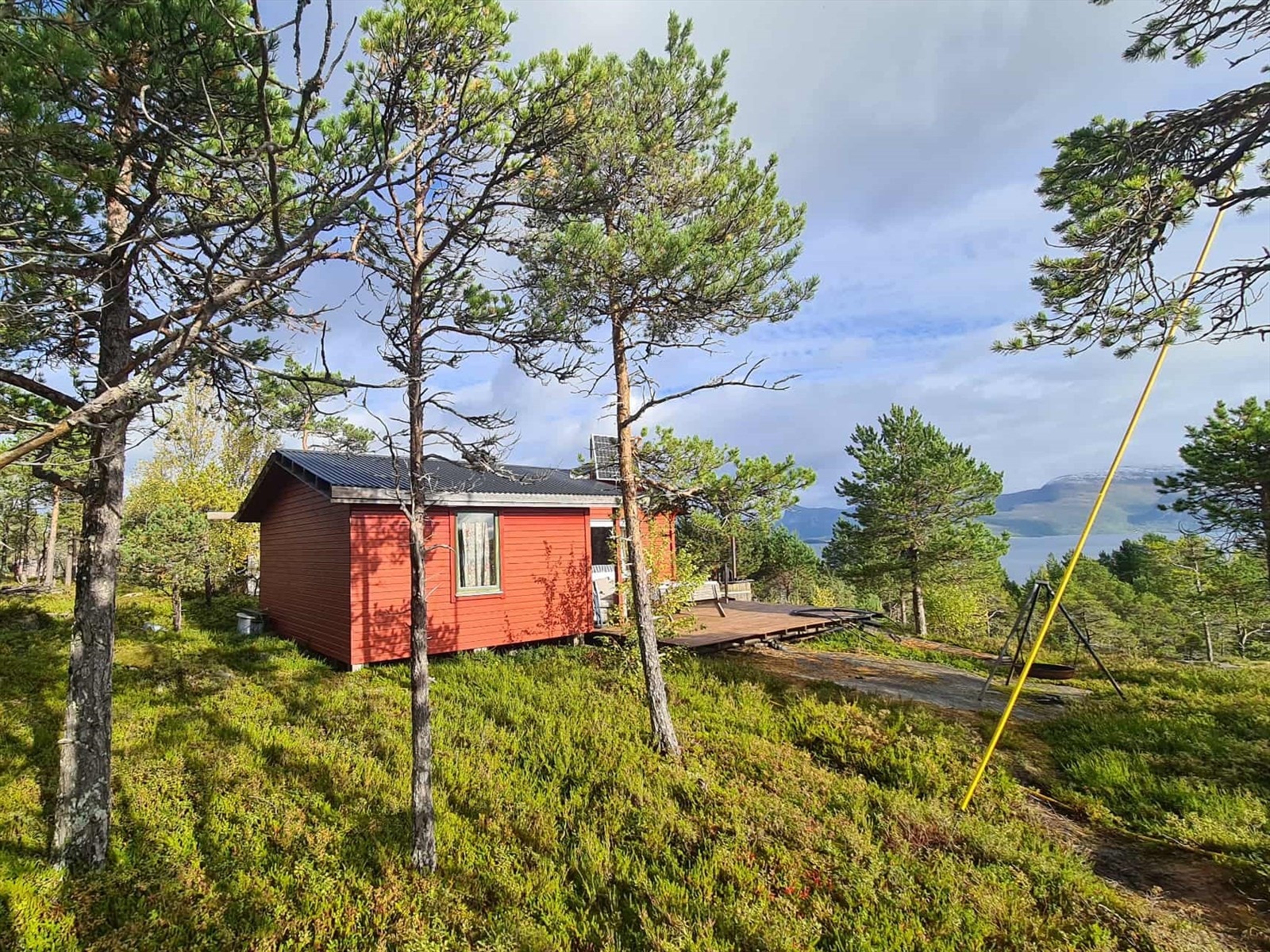 Nevervikveien 179 - Hytten med litt utsikt. Foto(privat) Galleribilde