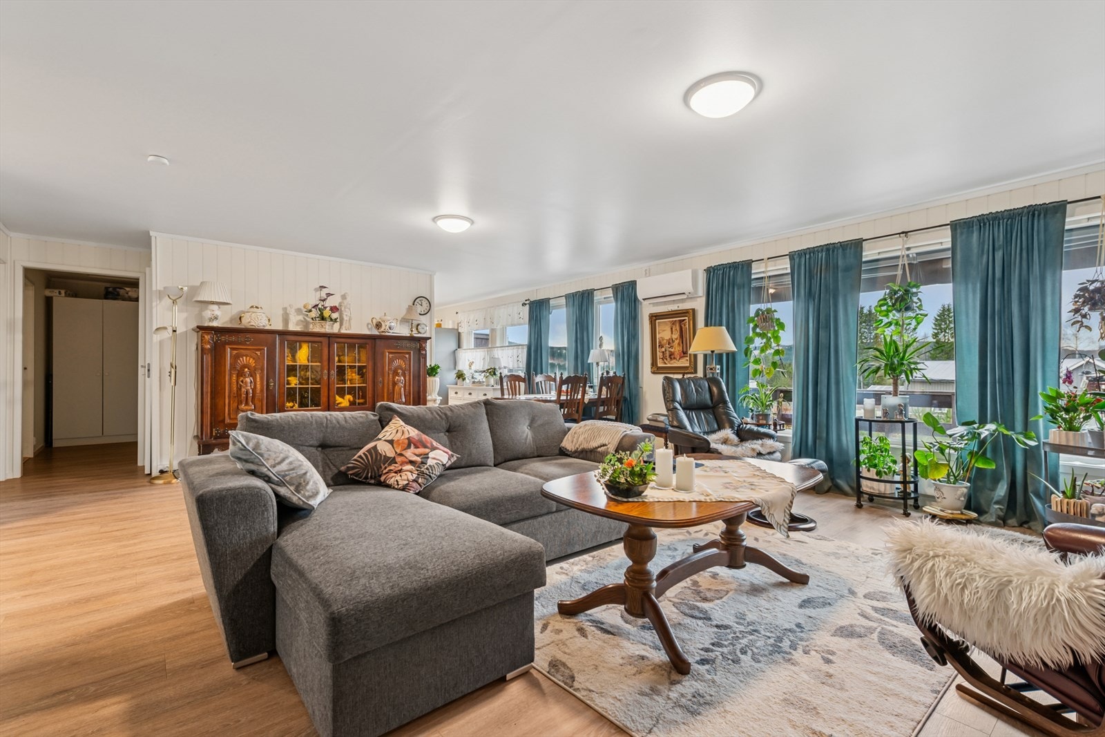 Myrheimvegen 1 C og A, er oppusset i nyere tid. Galleribilde