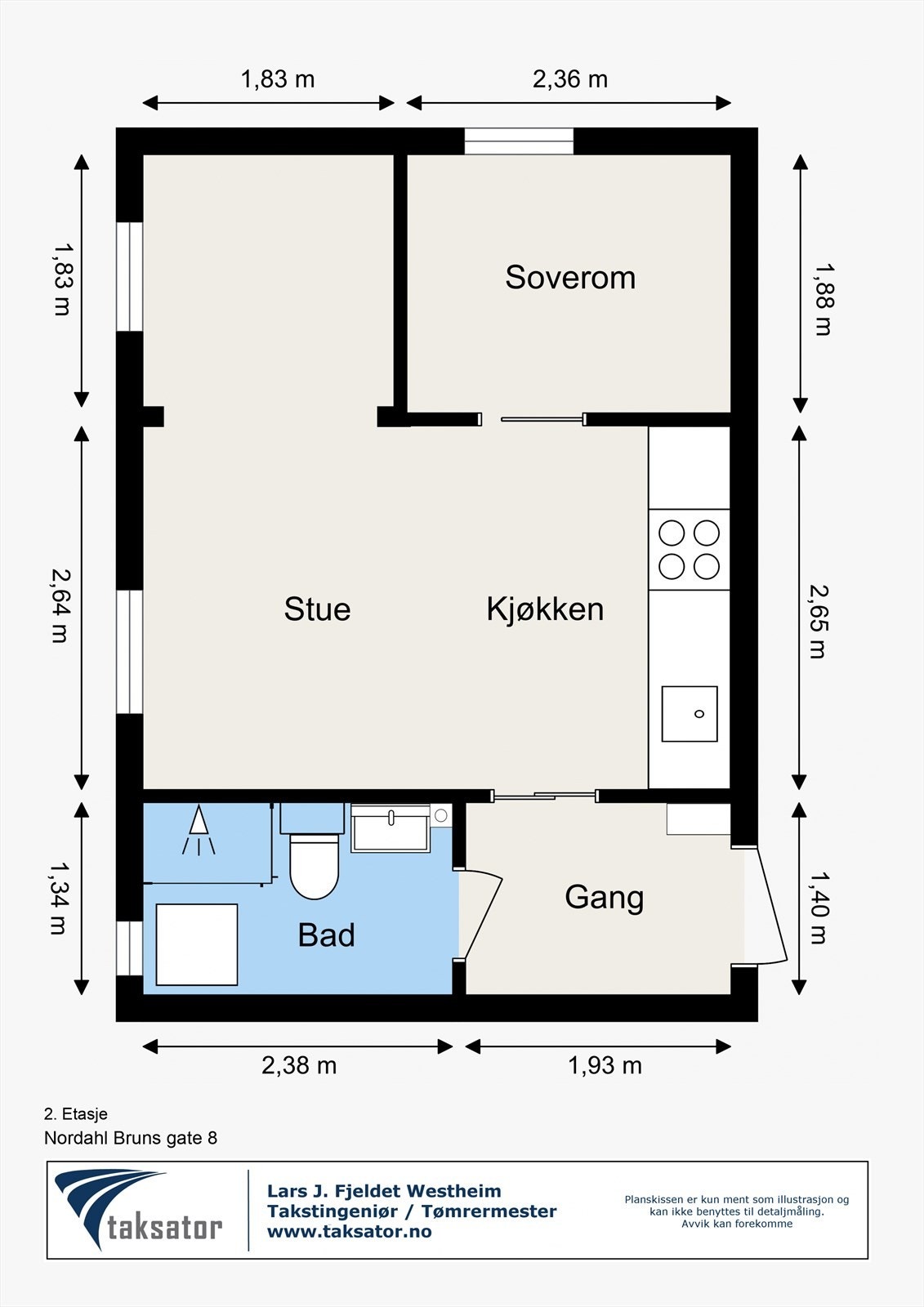Plantegning. Galleribilde