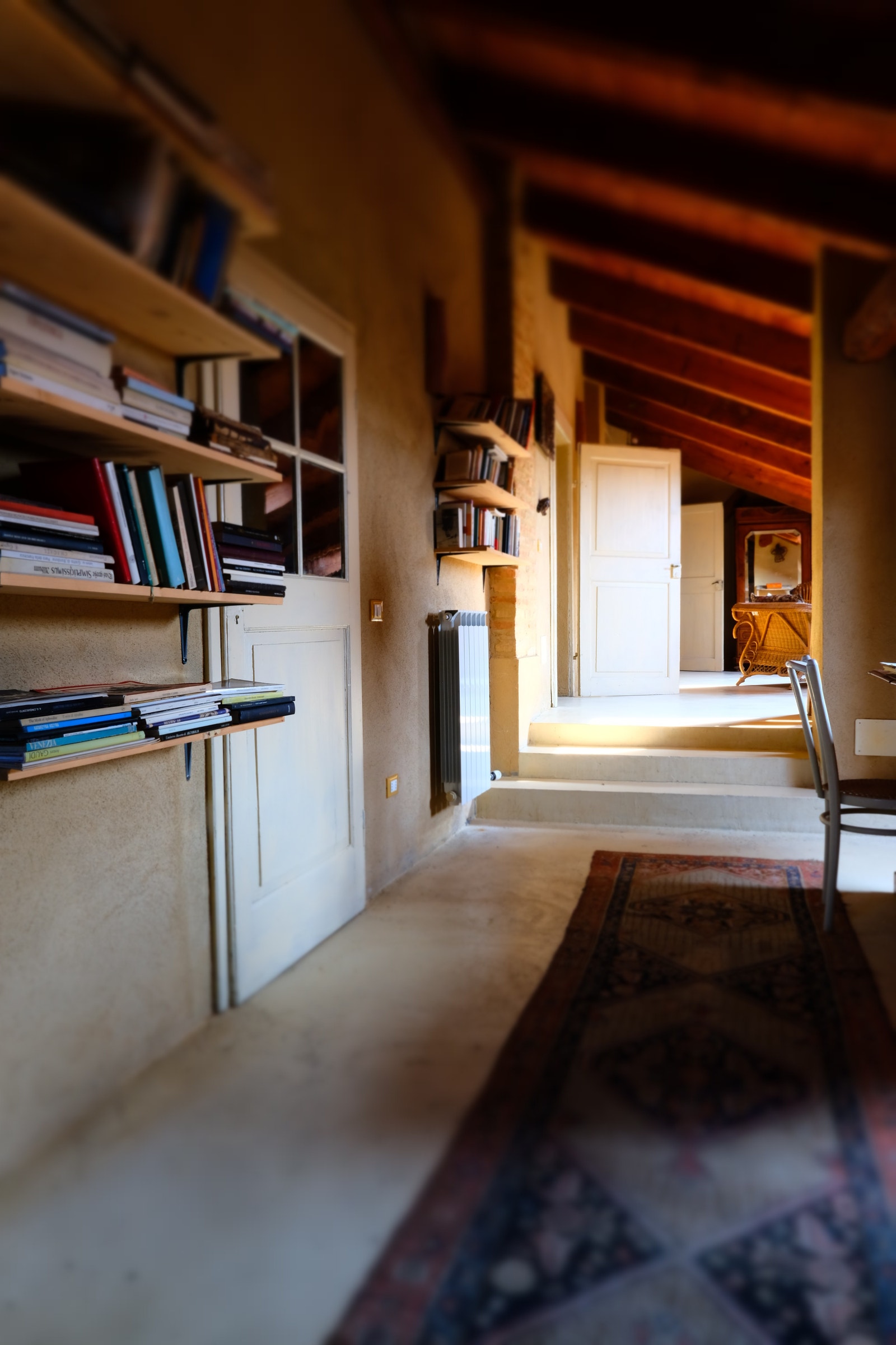 Foto fra øverste del av nyere del. Galleribilde