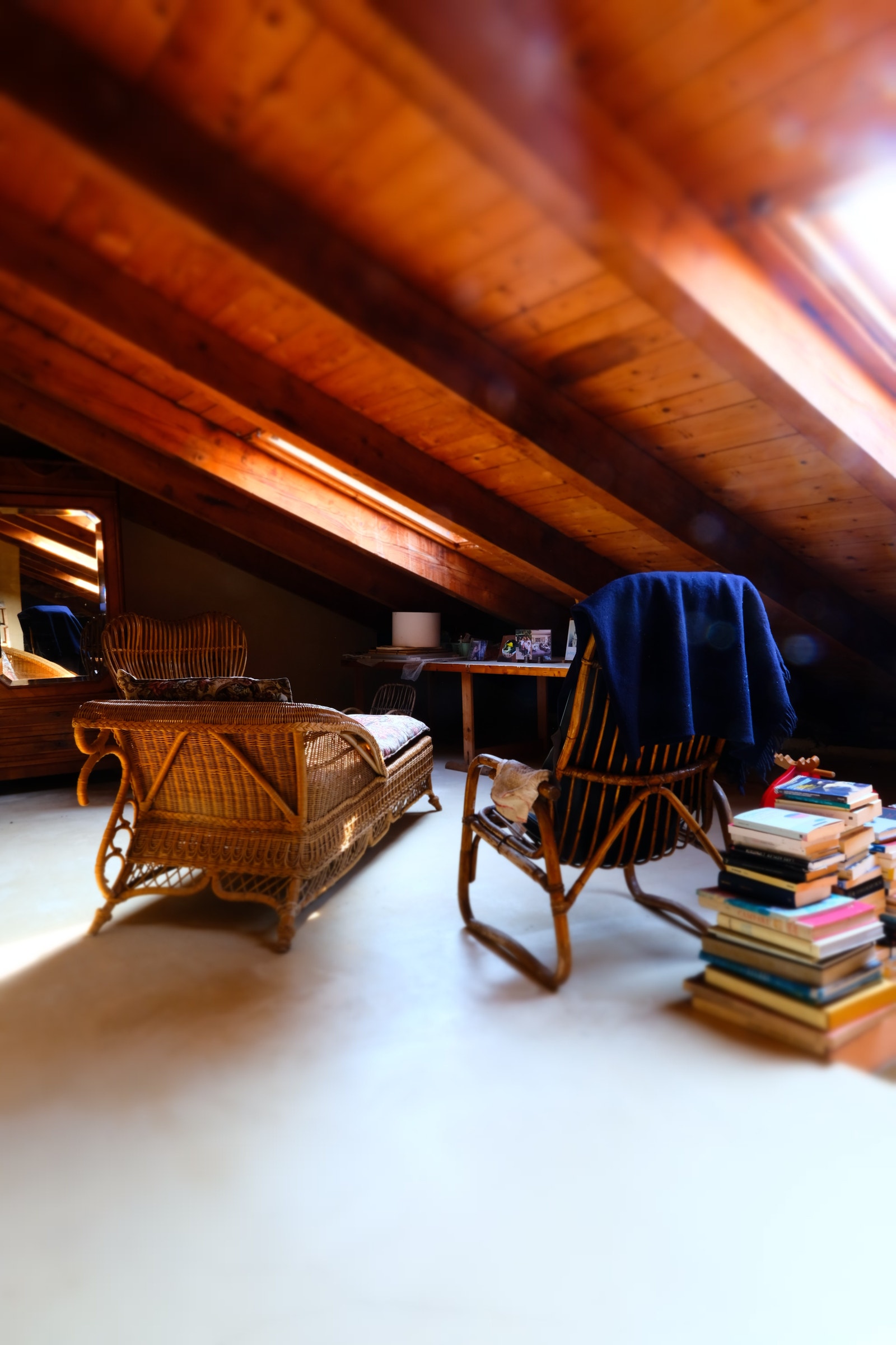 Foto fra øverste del av nyere del. Galleribilde