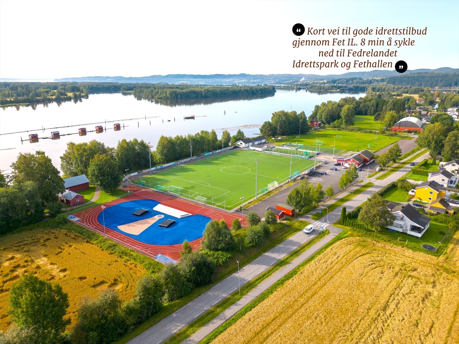 I Fetsund er det rikt tilbud av idrett for barn og unge. Galleribilde