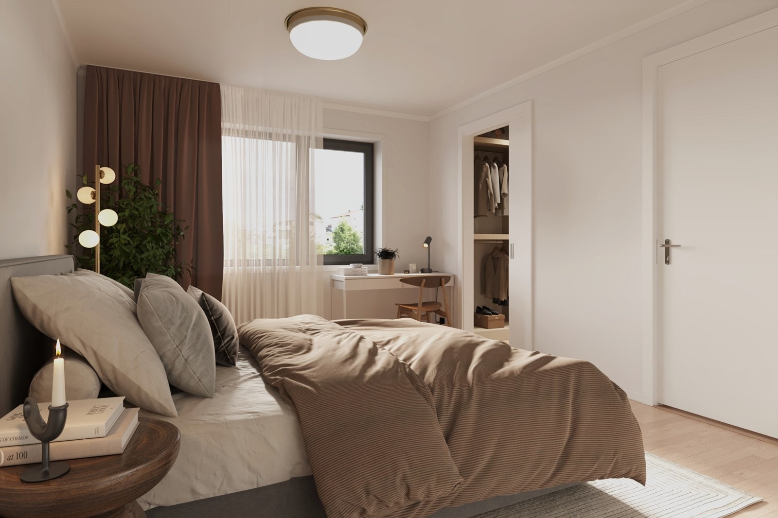 Illustrasjonsfoto fra prosjektering. Galleribilde