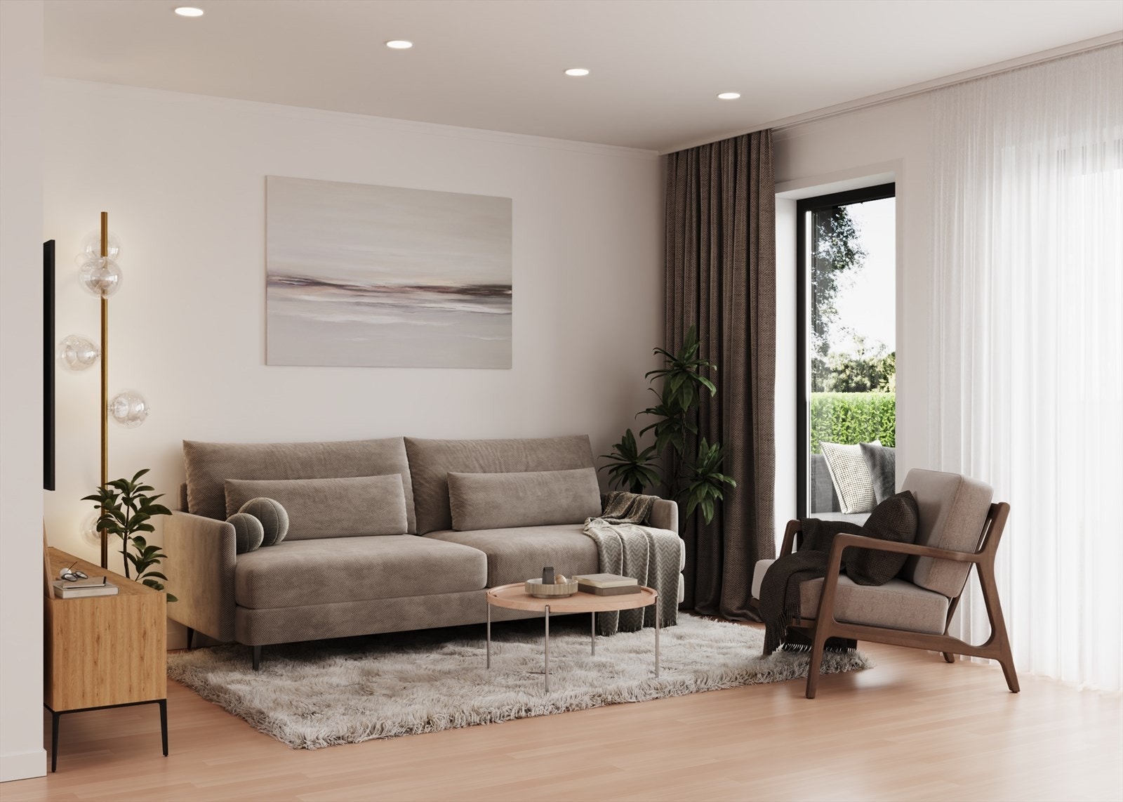 Illustrasjonsfoto fra prosjektering. Galleribilde