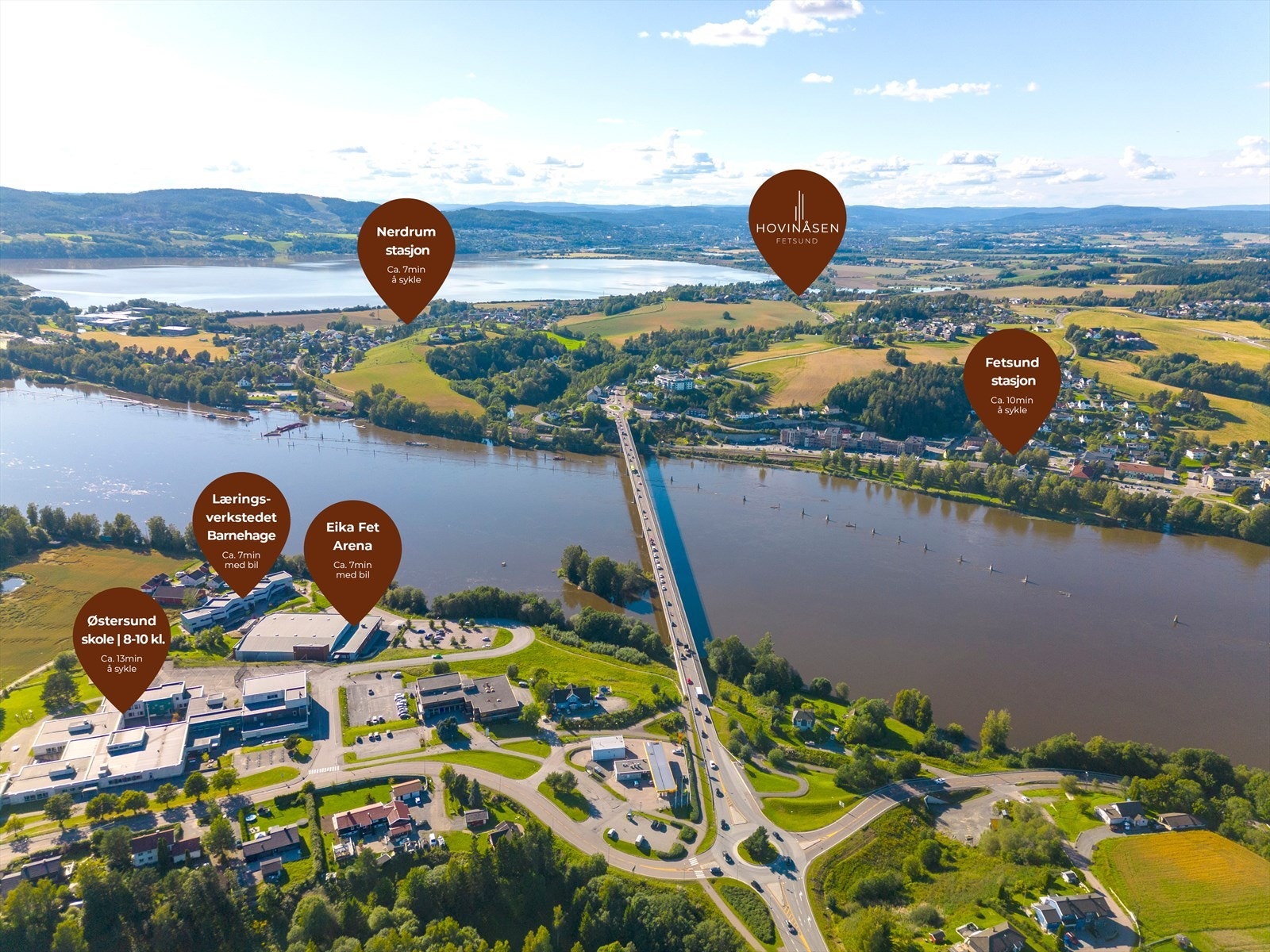 Nabolaget er perfekt for barnefamilier. Galleribilde