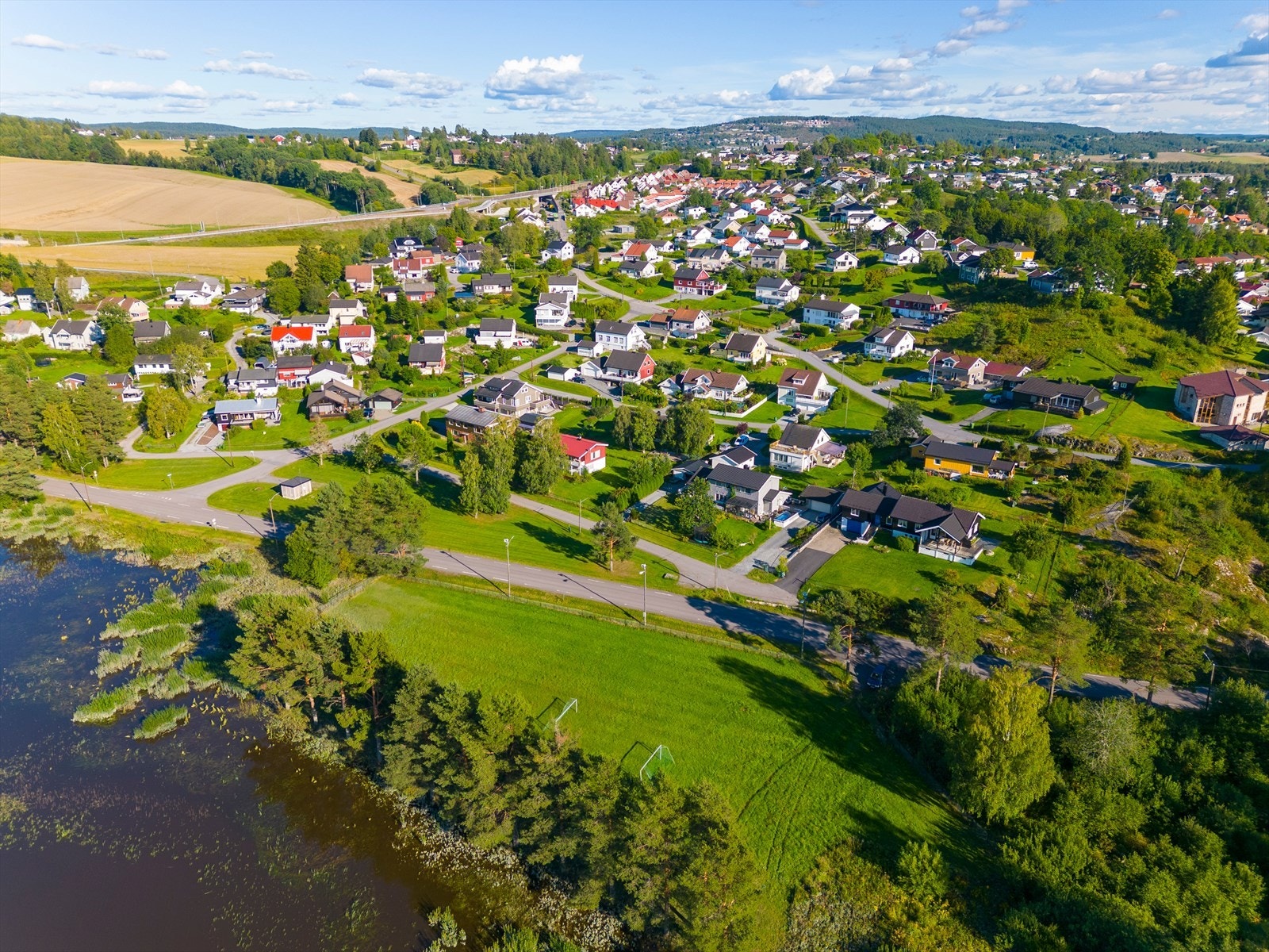 Et rolig nabolag. Galleribilde