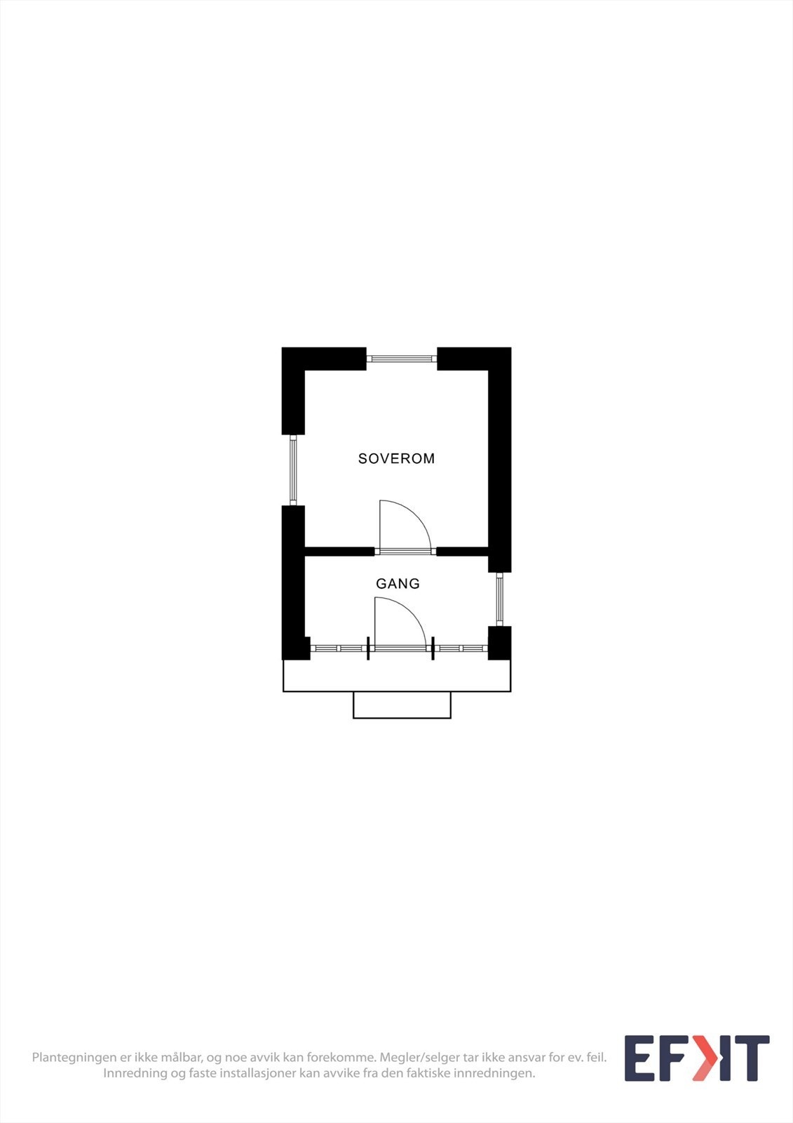 Plantegning stabbur Galleribilde