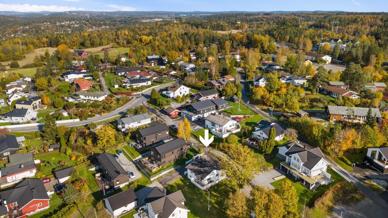 Her ser du boligens beliggenhet i området Galleribilde