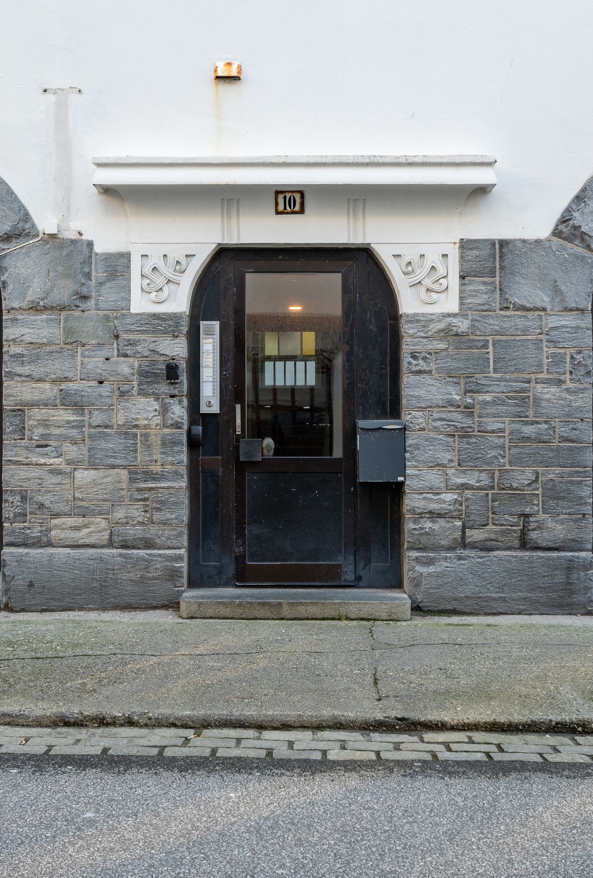 Inngang til bygget. Galleribilde