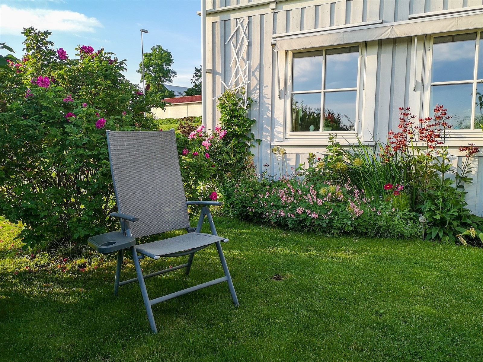 Selgers private bilde fra den frodige hagen. Galleribilde