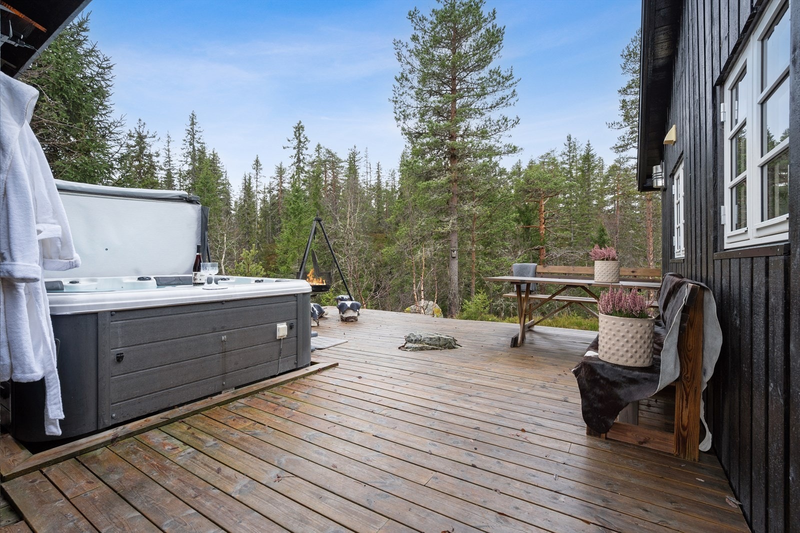 Skjermet beliggenhet. Galleribilde