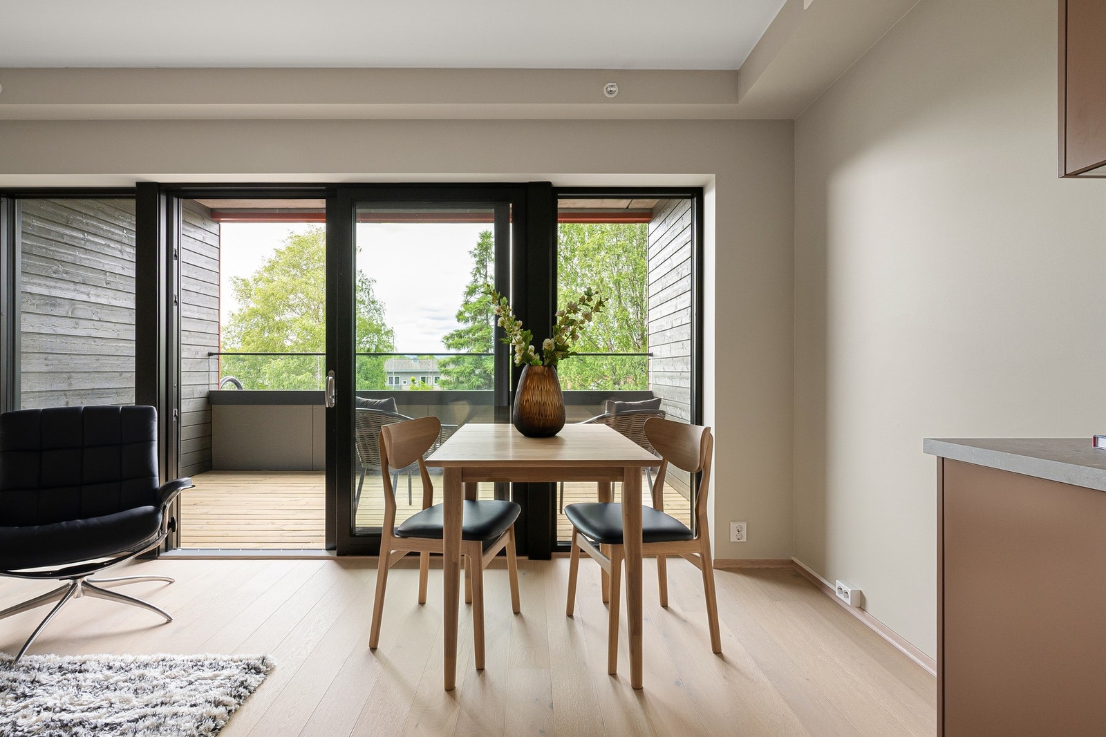 Her kan deilige måltider nytes. Galleribilde