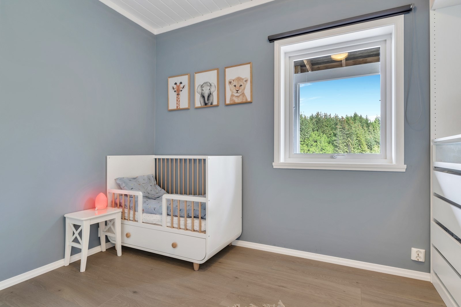 Begge soverommene har god plass til ønsket møblering Galleribilde