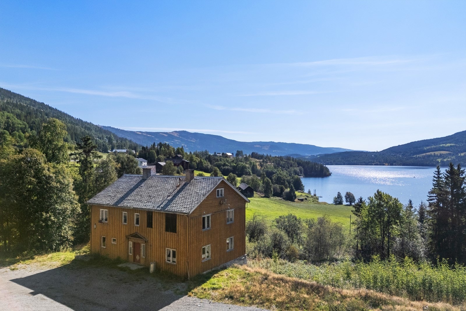 Velkommen til Tyinvegen 3124! Fotograf: Tor Solberg. Galleribilde