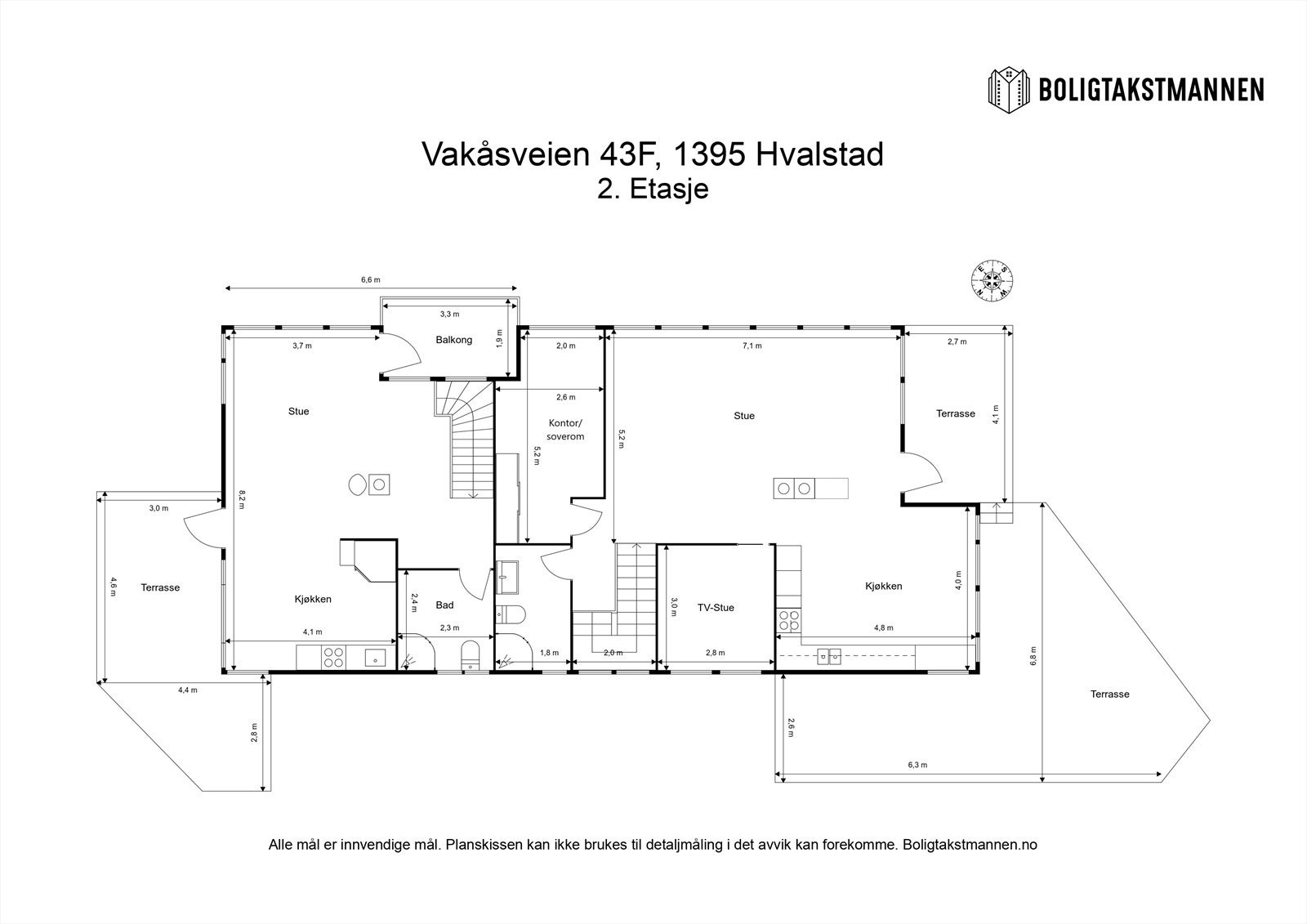 Plantegning 2. etasje. Galleribilde