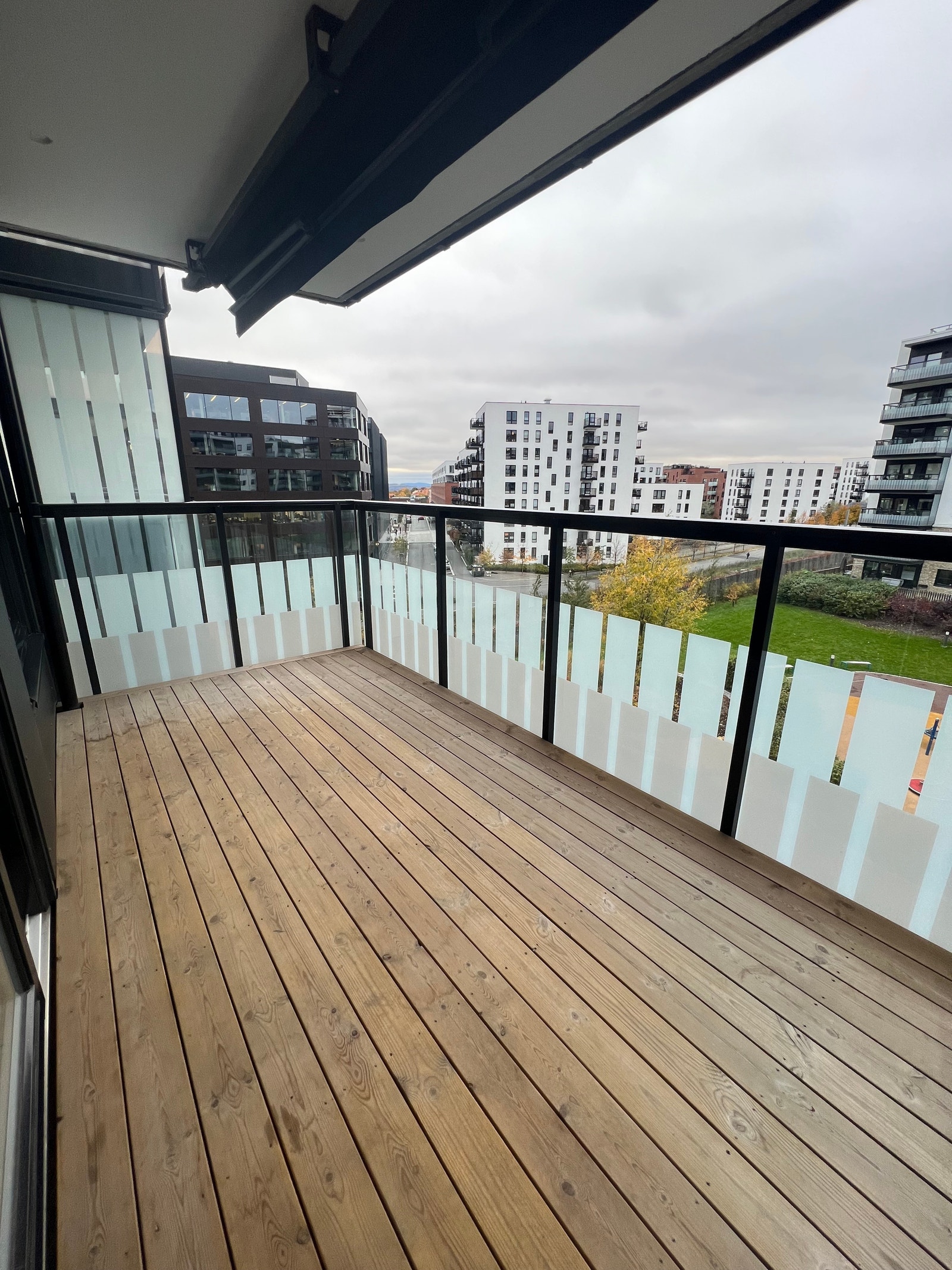 Vestvendt balkong Galleribilde